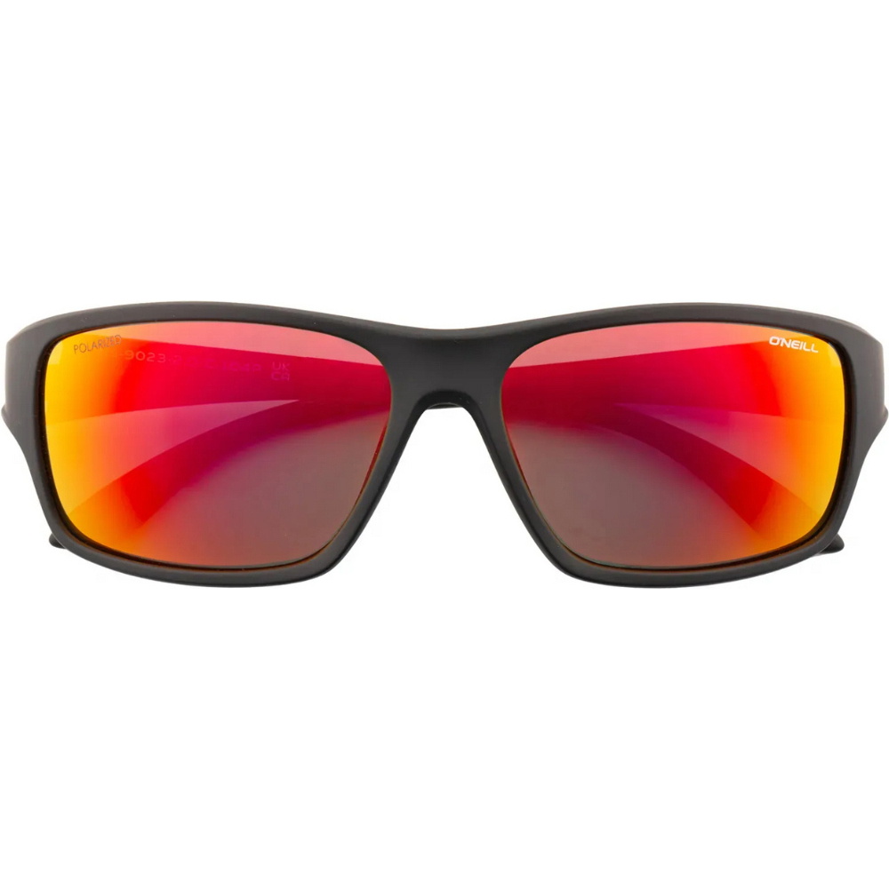 2026 O'Neill Mens Sunglasses 9023 ONS-9023-2.0-104P - Matte Black / Red